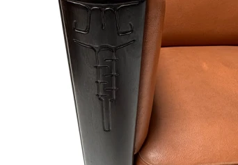 Art Deco Amsterdamse School Bench by Daniêl van Dorp for Gebroeders Reens